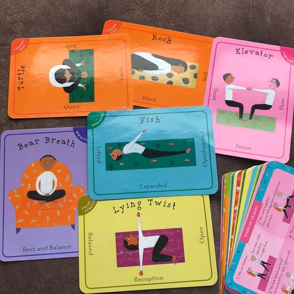 50 Yoga Cards for Kids and Grownups - Picture 4 of 4